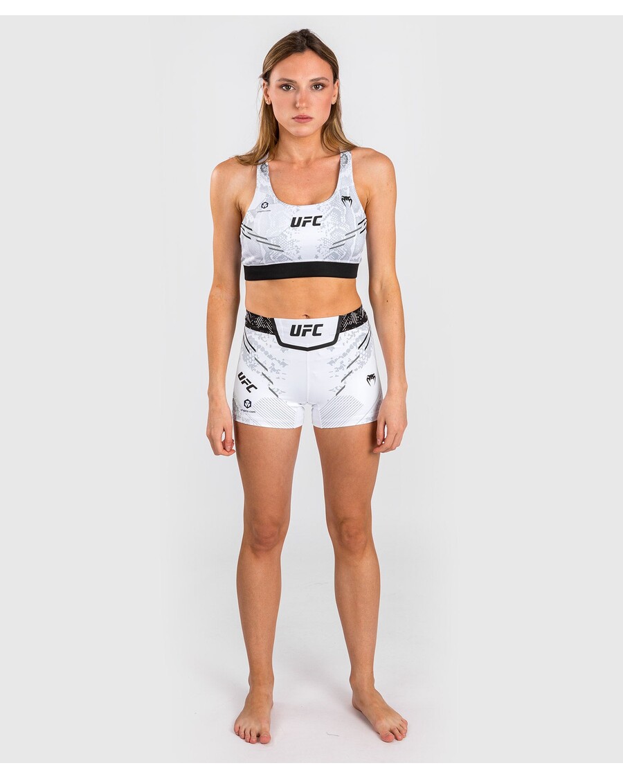 UFC アドレナリン By ヴェナム オーセンティック ファイト ナイト 女性用スポーツブラ - ホワイト