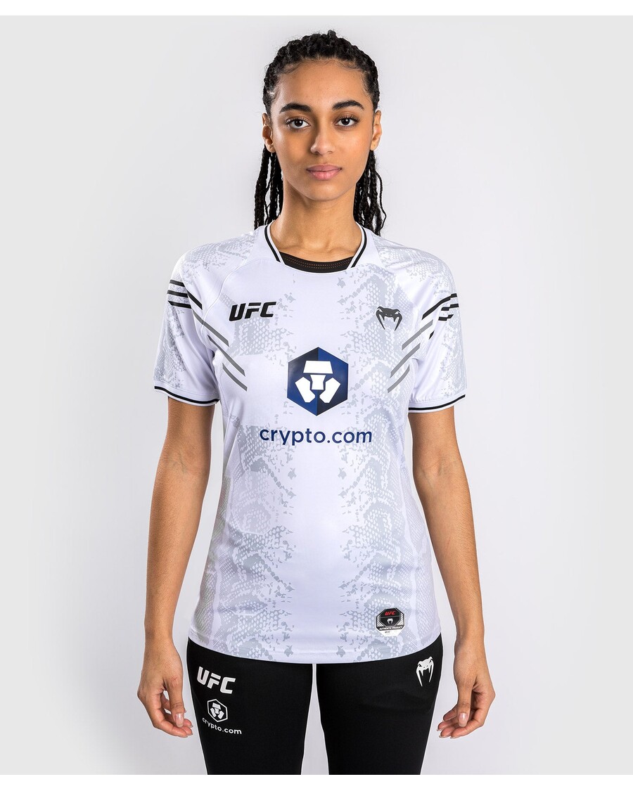 UFC アドレナリン By ヴェナム オーセンティック ファイト ナイト ウィメンズ ウォークアウト ジャージ - ホワイト