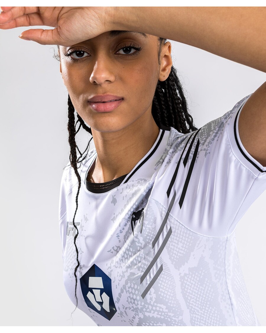 UFC アドレナリン By ヴェナム オーセンティック ファイト ナイト ウィメンズ ウォークアウト ジャージ - ホワイト