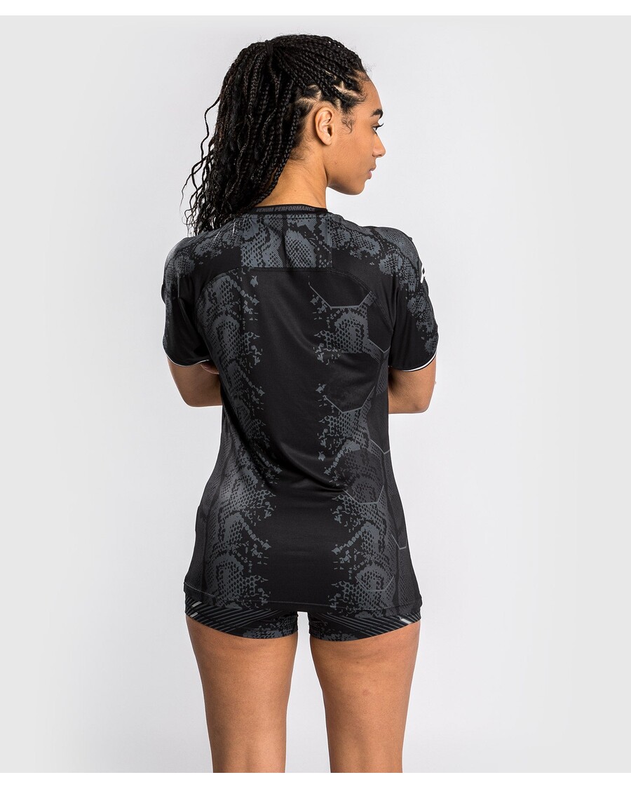 Ufc Adrenaline By Venum אותנטי קרב ליל חולצה לנשים - שחור