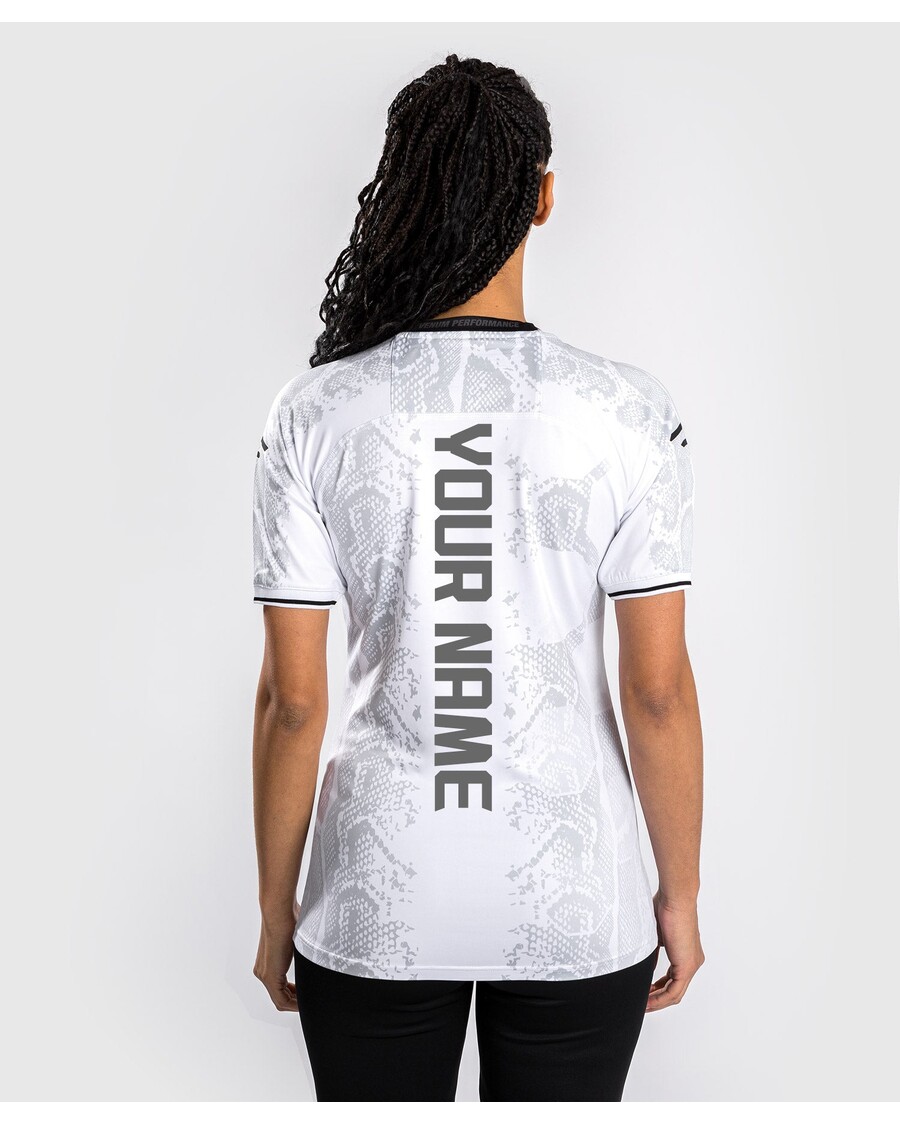 Ufc Adrenaline By Venum Jersey Walkout Wanita Pertarungan Malam Autentik Yang Dipersonalisasi - Putih
