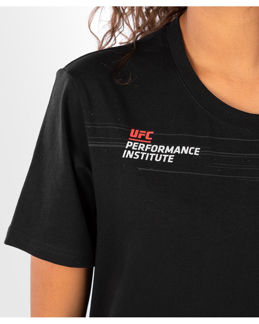 UFC VENUM パフォーマンス インスティテュート 2.0 レディース T シャツ - ブラック/レッド