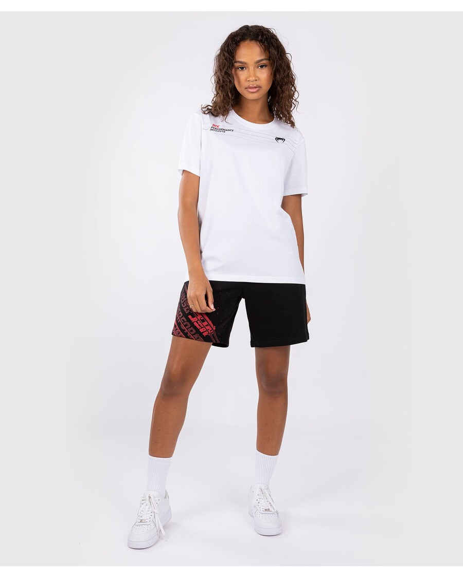 UFC VENUM パフォーマンス インスティテュート 2.0 レディース T シャツ - ホワイト