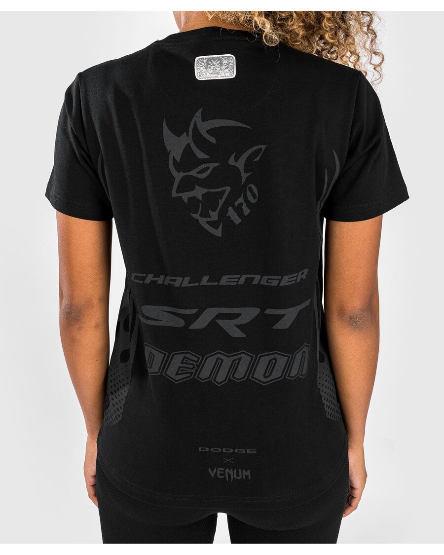 Venum x Dodge Challenger SRT Demon 170 Women's T-Shirt - Black