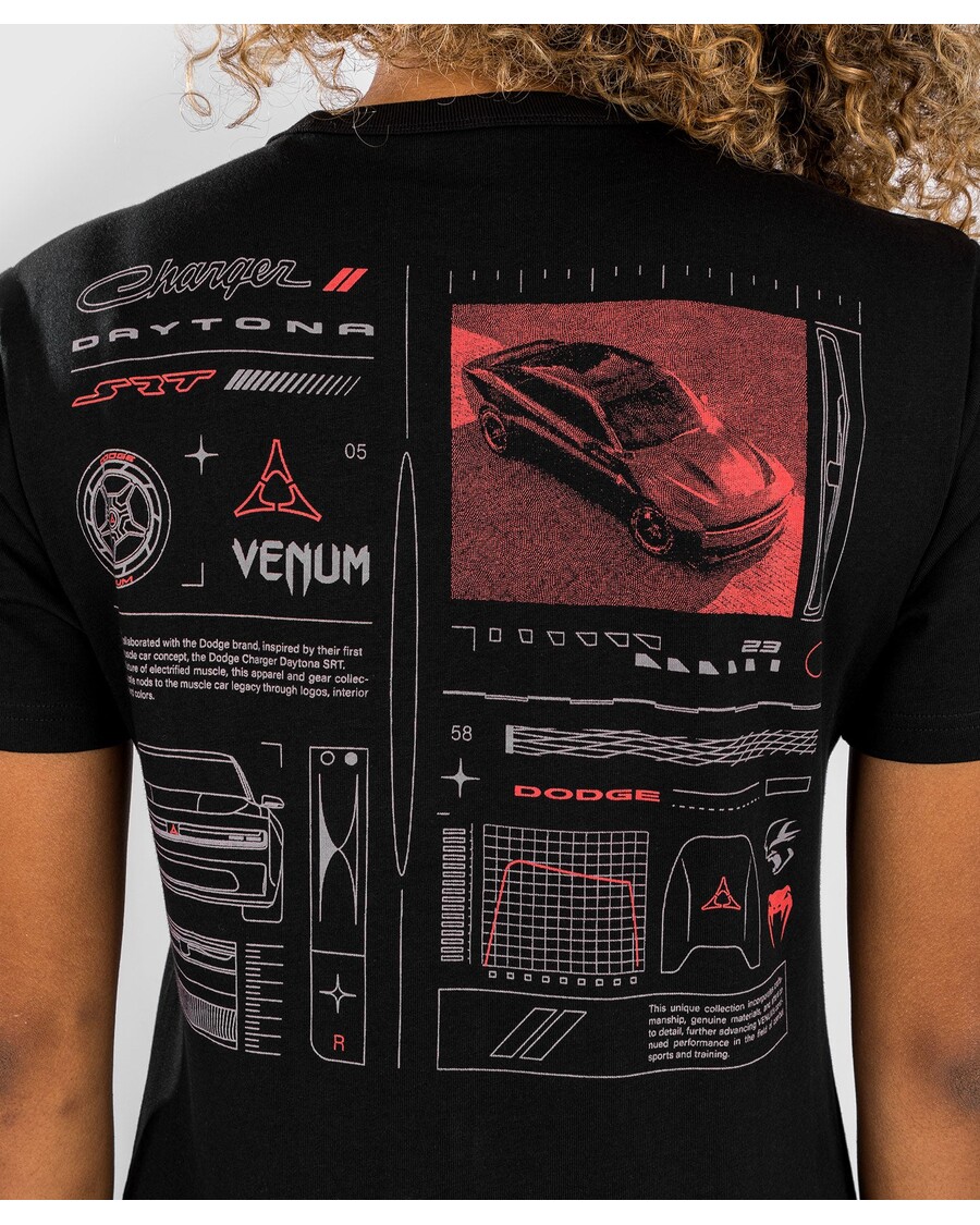 חולצת טי לנשים Venum X Dodge Banshee - שחורה