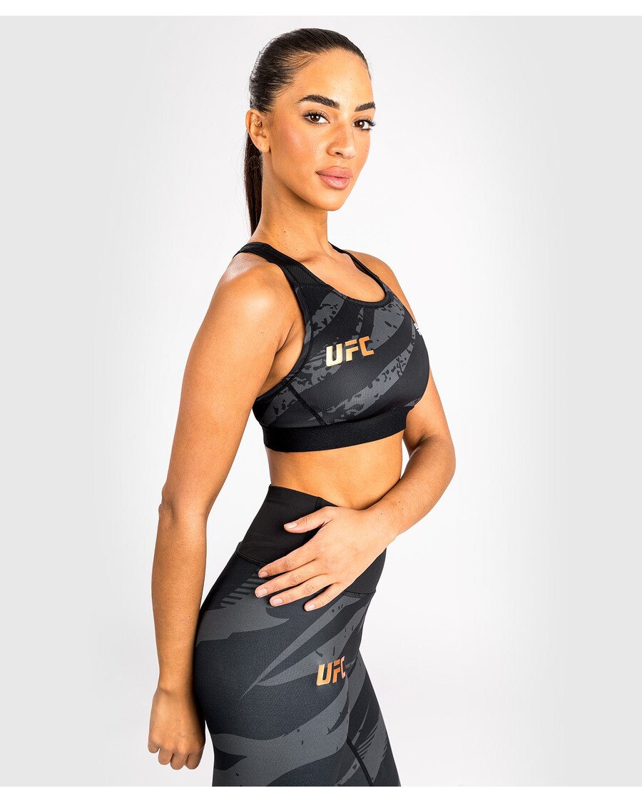 UFC Adrenaline by Venum Fight Week Women’s Sports Bra - Urban Camo