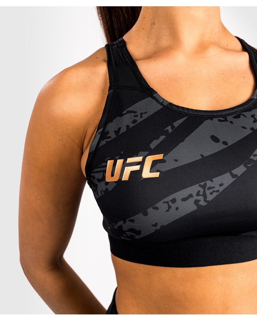 UFC Adrenaline by Venum Fight Week Women’s Sports Bra - Urban Camo