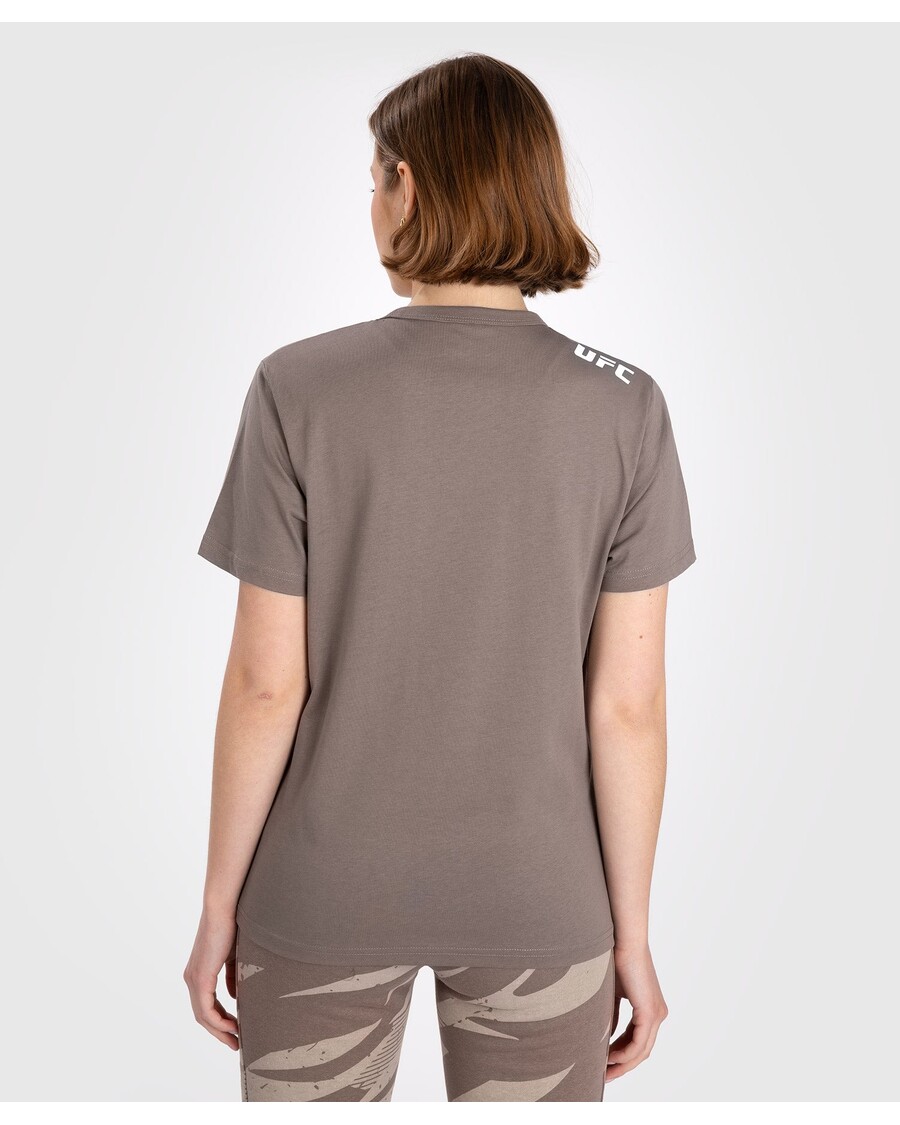 UFC アドレナリン By ヴェナム ファイト ウィーク レディース 半袖 コットン T シャツ - ブロンズ
