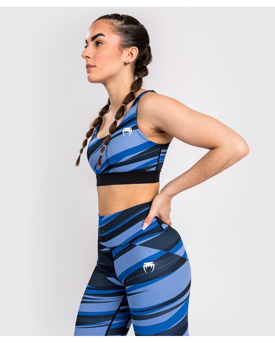 Venum Abyss 女性用スポーツブラ - シャドウブルー