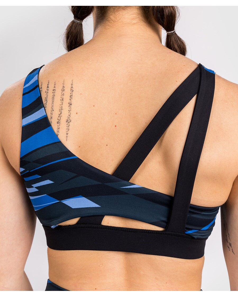 Venum Abyss 女性用スポーツブラ - シャドウブルー