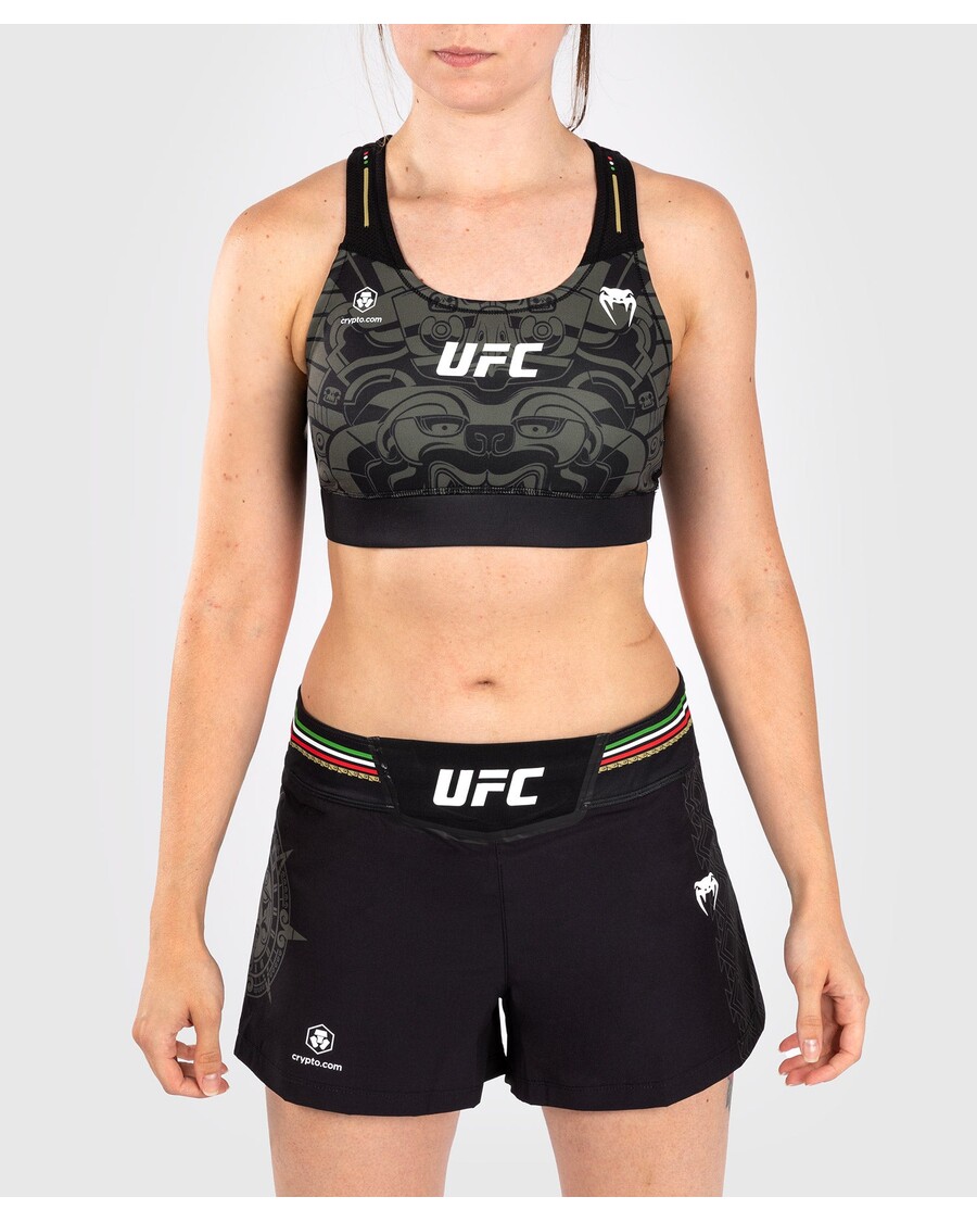 Noche Ufc Oleh Venum Bra Olahraga Wanita Pertarungan Malam Otentik - Hitam