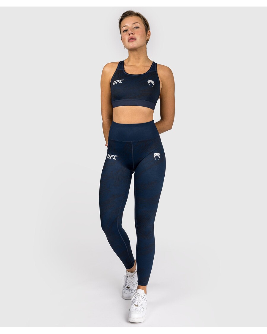 UFC フュージョン バイ ヴェナム ファイト ウィーク 女性用スポーツブラ - オーシャンブルー