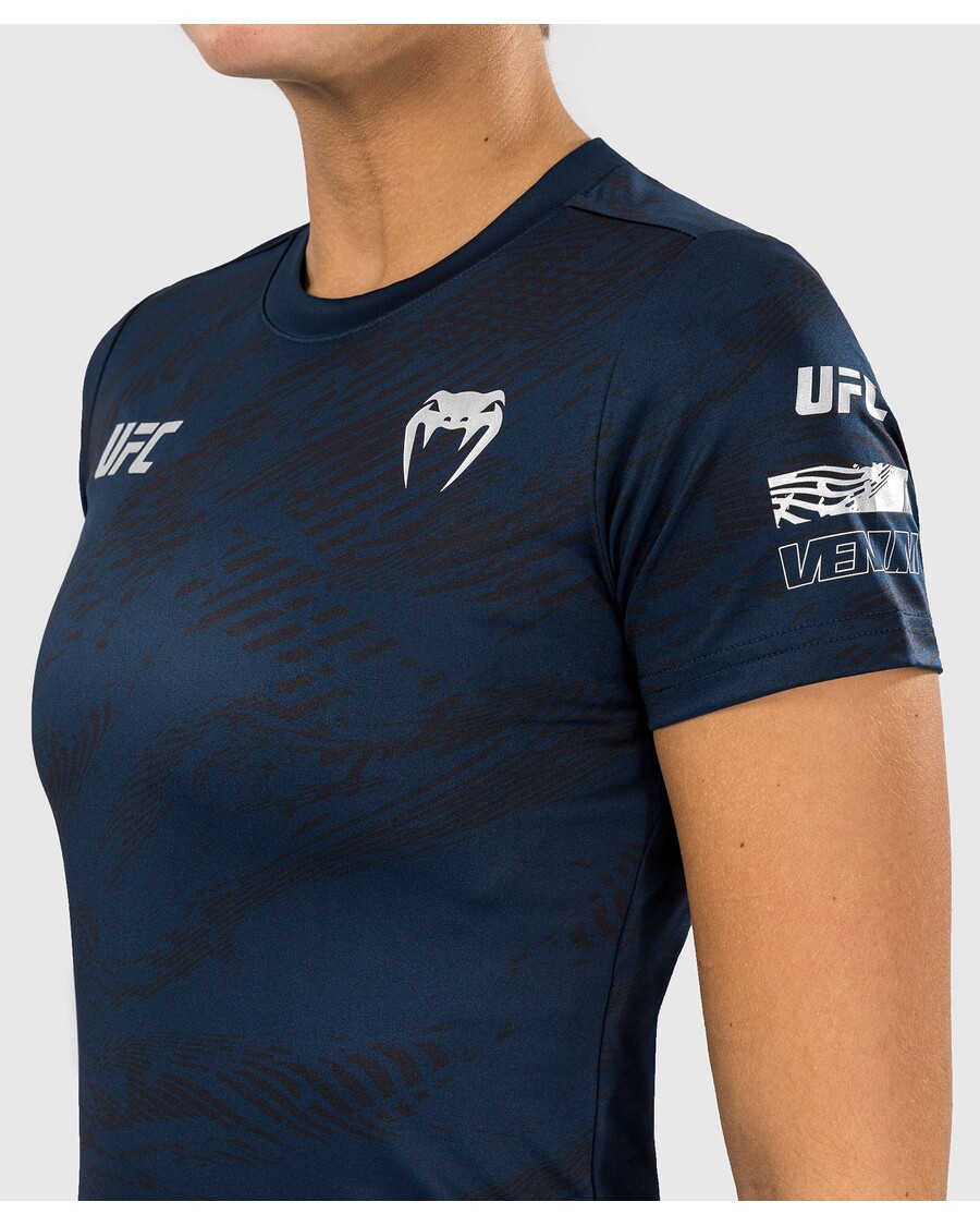 UFC Fusion by Venum Fight Week Women’s Dry-Tech T-Shirt - Oceanic Blue