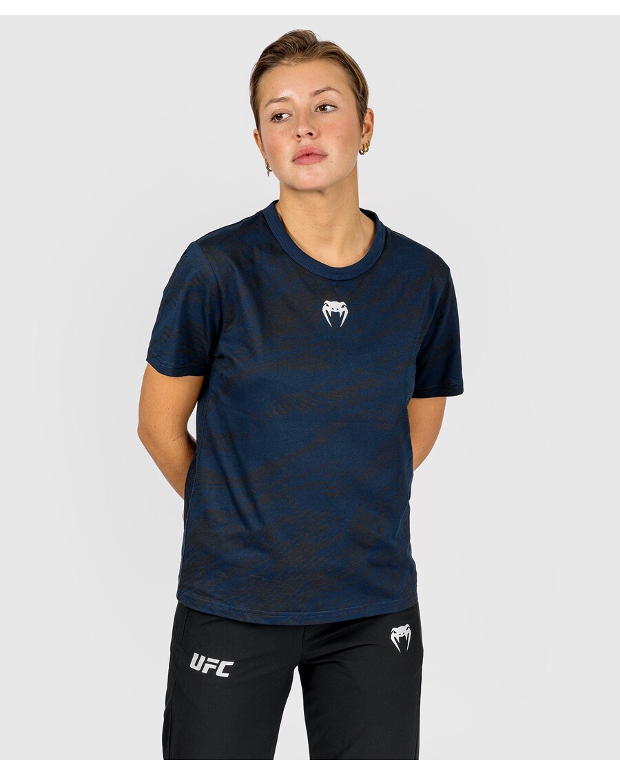 Ufc Fusion By Venum Fight Week Kortermet Bomulls-t-skjorte For Kvinner - Havblå