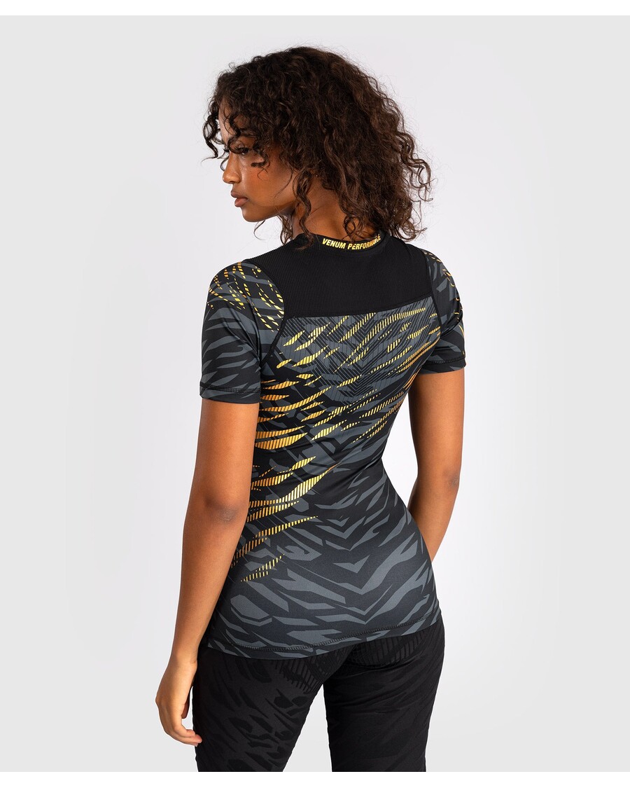 UFC フュージョン バイ ヴェナム オーセンティック ファイト ナイト レディース パフォーマンス 半袖ラッシュガード - チャンピオン