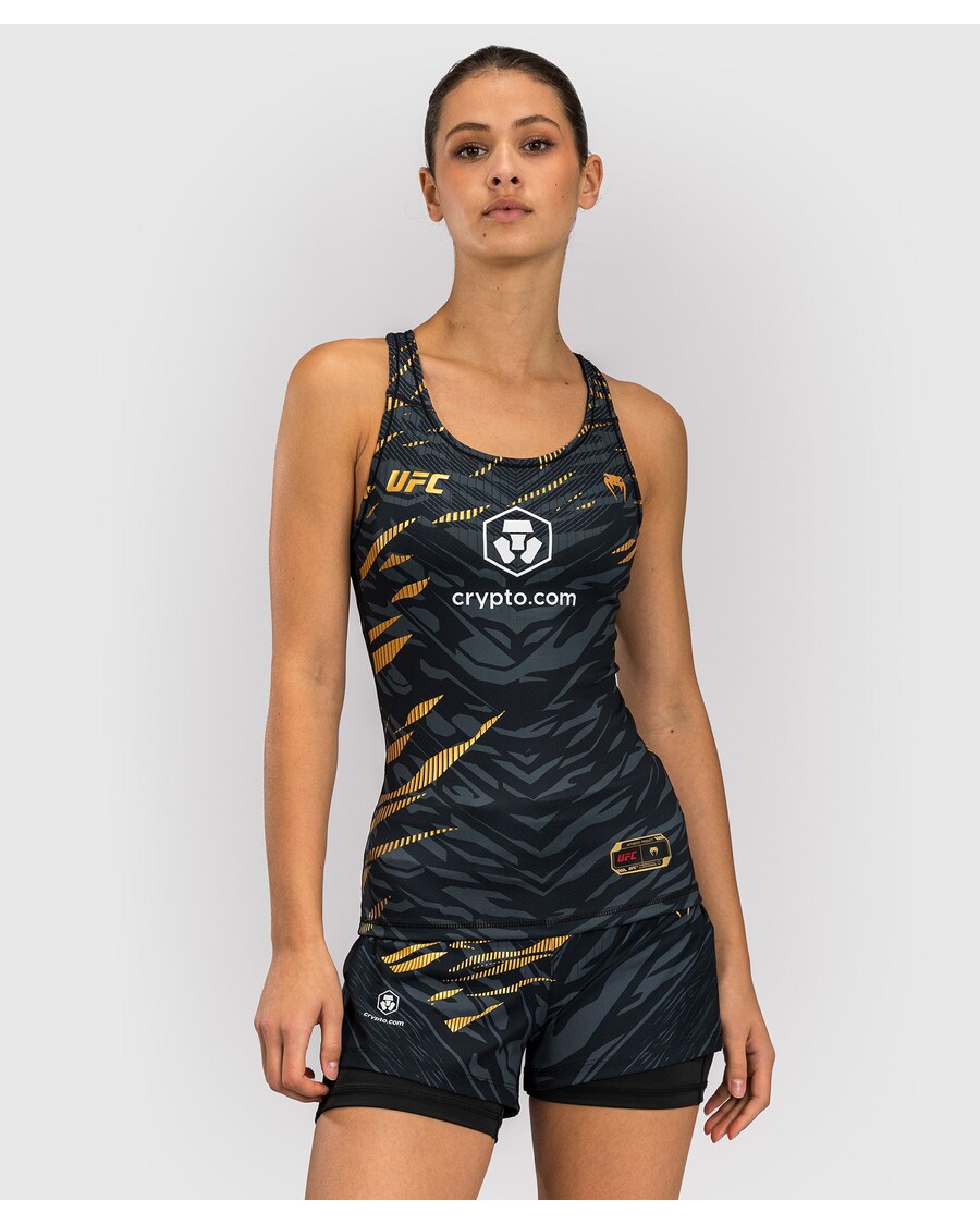 Ufc Fusion By Venum Tank Dilengkapi Wanita Malam Pertarungan Autentik Dengan Bra Rak - Juara