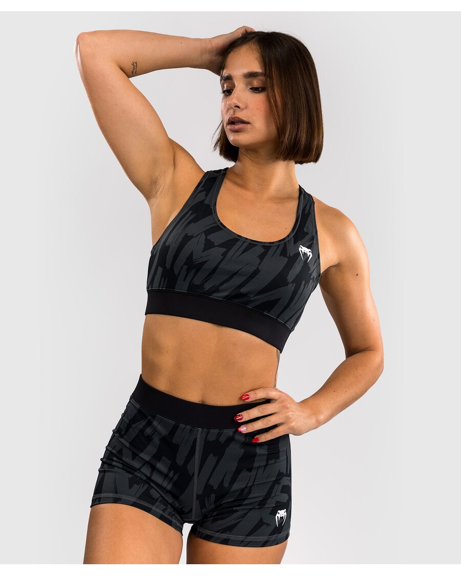Venum Graffiti Women’s Sports Bra - Urban Charcoal