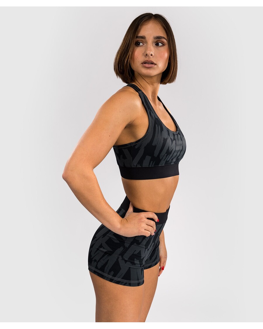 Venum Graffiti Women’s Sports Bra - Urban Charcoal