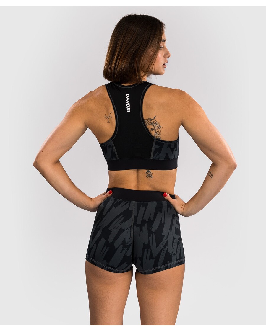Venum Graffiti Women’s Sports Bra - Urban Charcoal