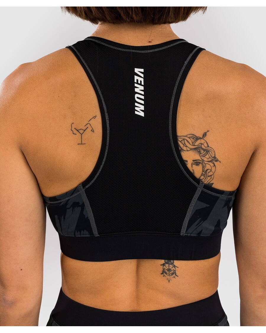 Venum Graffiti Women’s Sports Bra - Urban Charcoal