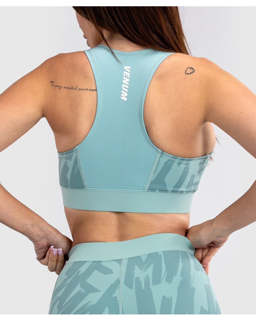 Venum Graffiti Women’s Sports Bra - Aqua
