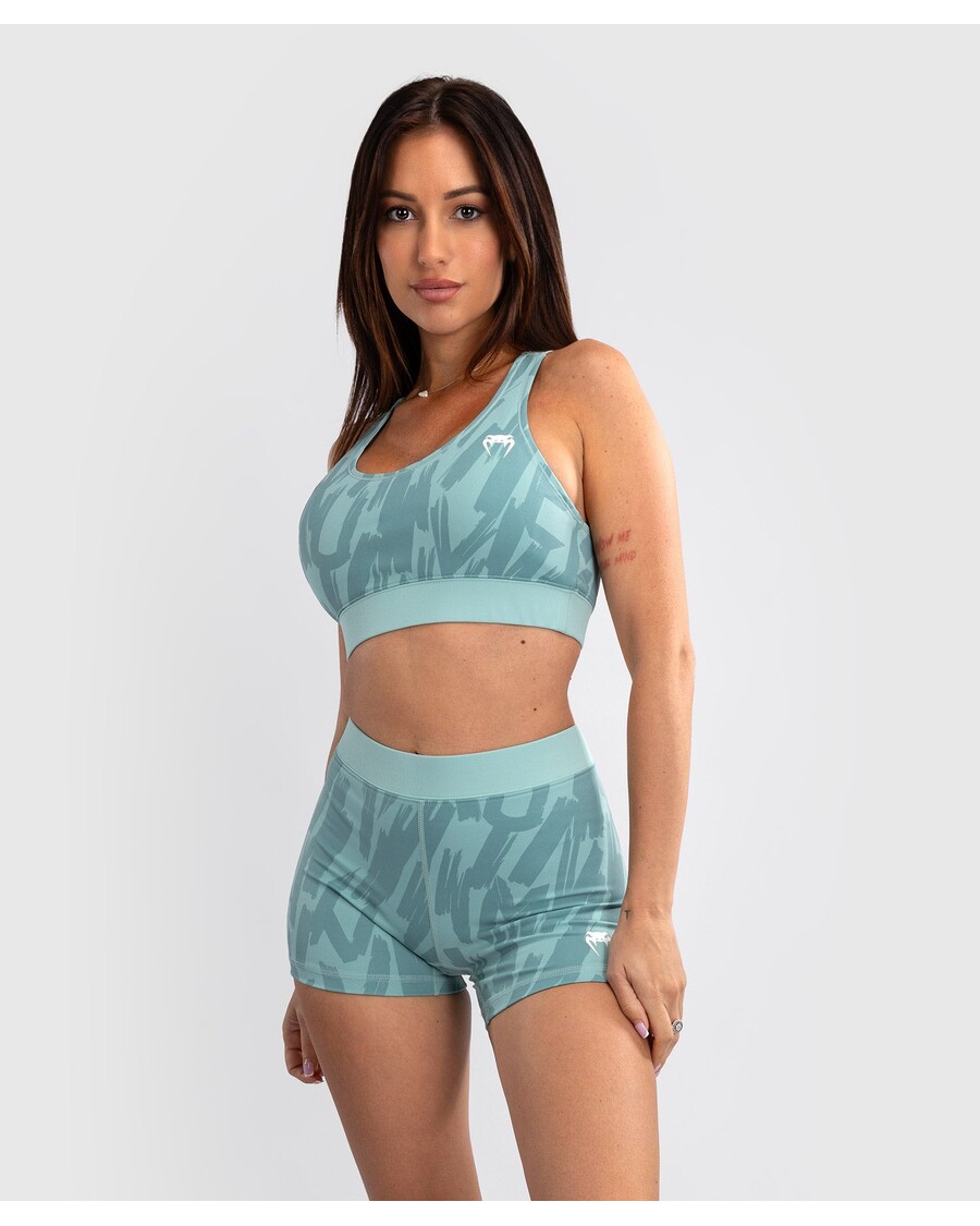 Venum Graffiti Women’s Sports Bra - Aqua