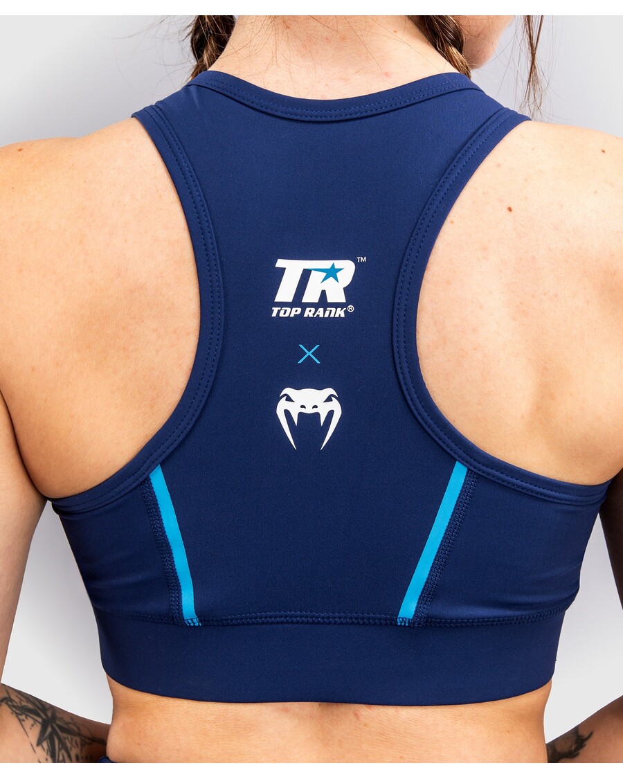 Venum X Top Rank Original Women's Sports Bra - Navy Blue