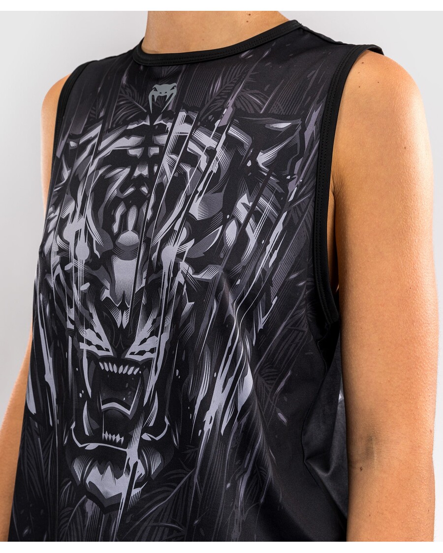 Venum Tiger Women's Tank Top - Black/Silver