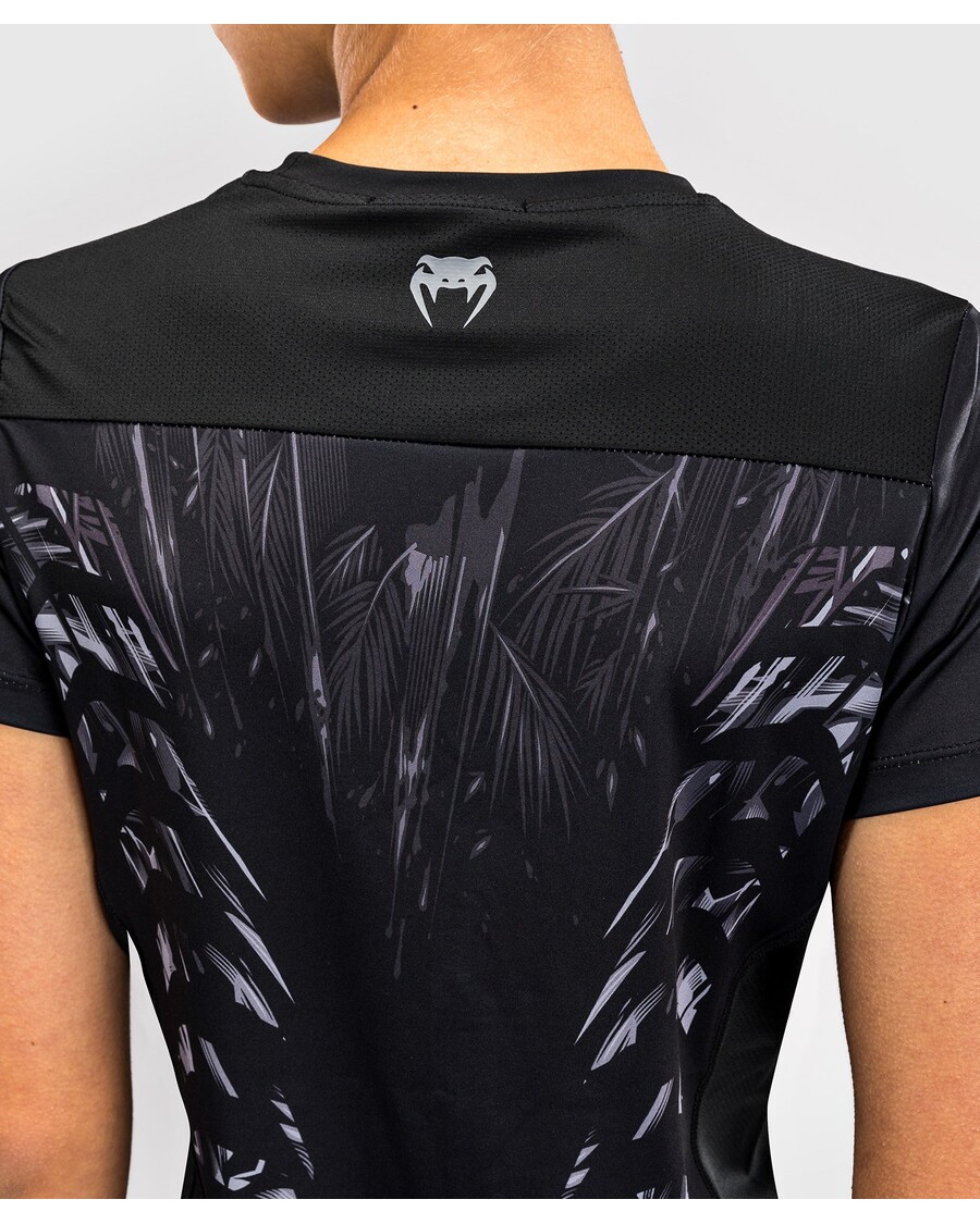 Дамска тениска Dry Tech Venum Tiger - черно/сребристо