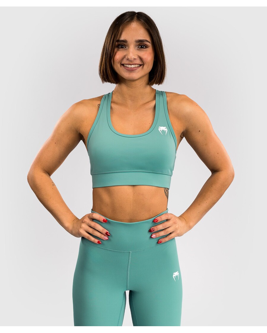 Bra Olahraga Medium Impact Wanita Venum Essential - Aqua Green